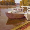 Artist Thomas Jefferson Kitts Plein Air Easton   Kitts Watermen Fnl 